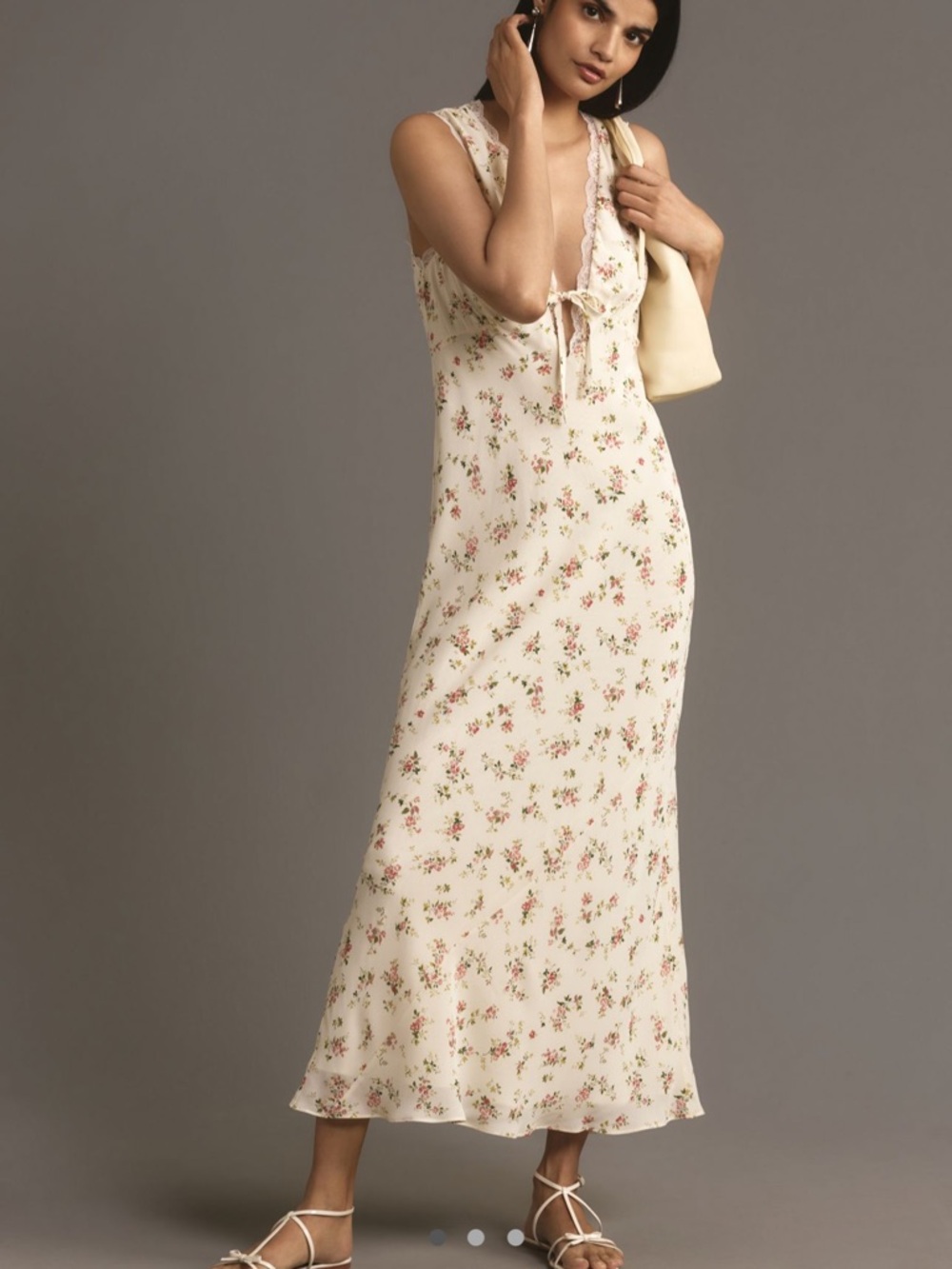 Reformation Sharla Midi Dress - Size L